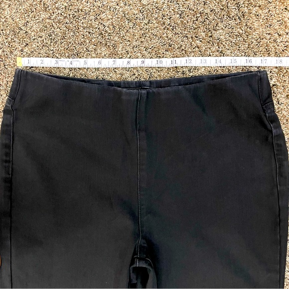 Soft Surroundings Pull On Bootcut Jeans Sz L - Picture 6 of 8